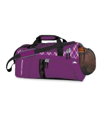 High Sierra® Ballbusta Cross-Sport Duffel - Amethyst/Purple Argyle