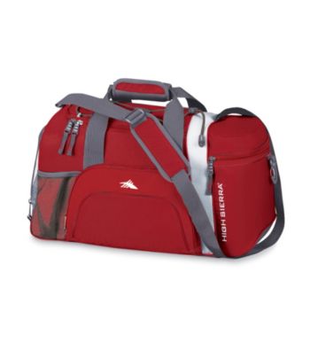 High Sierra® Switch Blade Cross-Sport Duffel - Carmine Red/White