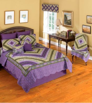 Donna Sharp® Plum Postage Stamp Bedding Collection