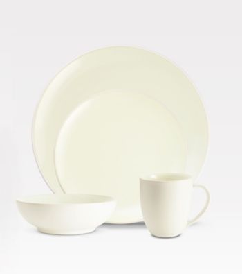 Noritake Colorwave Coupe White 4-pc. Place Setting
