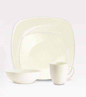 Noritake Colorwave Square White 4-pc. Place Setting