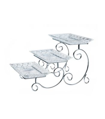 Godinger® Dublin Step Design 3-Tier Server
