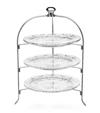 Godinger Dublin 3 tier serving rack