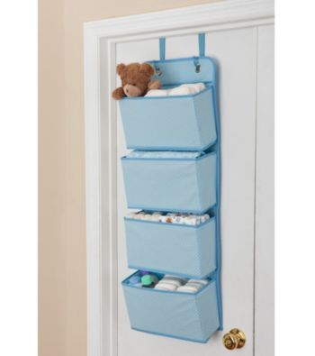 Delta 4-Pocket Over the Door Organizer - Blue