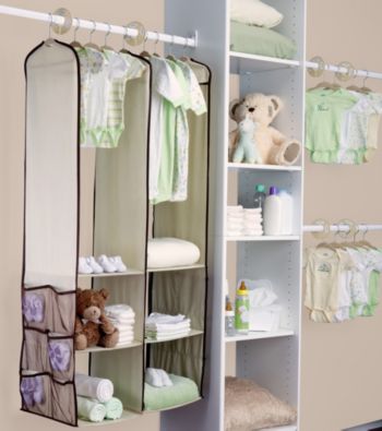 Delta Vertical Closet Organizer - Beige