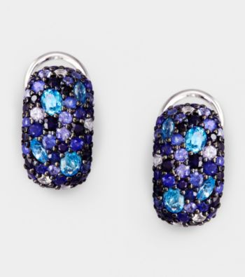 Effy® Balissima Sterling Silver Sapphire Earrings - Multi