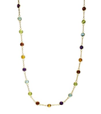 Effy® 14K Yellow Gold Chain Station Necklace - Multi