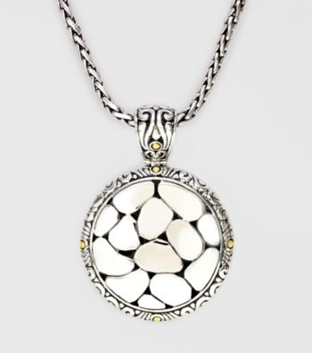 Effy® Balissima 18K Yellow Gold Sterling Silver Pendant Necklace