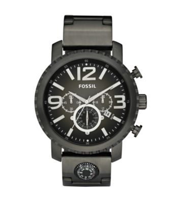 Fossil® Gage Smoke Plated Stainless Steel Watch