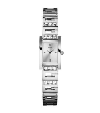 Guess Women's Silvertone G-Iconic Sophistication Watch