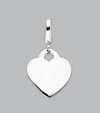 Sterling Silver Heart Charm