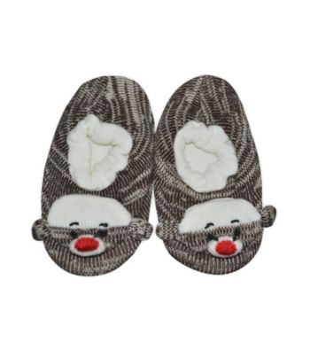 MUK LUKS® Soft Ones Sock Monkey Slippers