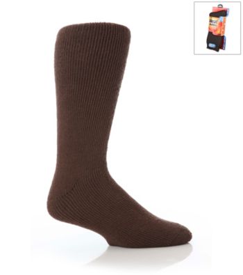 Heat Holders® Men's Earth Brown Ultimate Thermal Socks