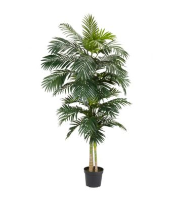 Nearly Natural® 8' Golden Cane Palm Silk Tree