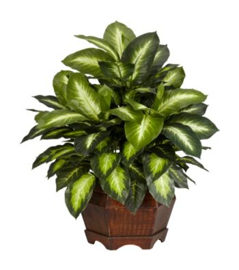 Nearly Natural® Golden Dieffenbachia Silk Plant