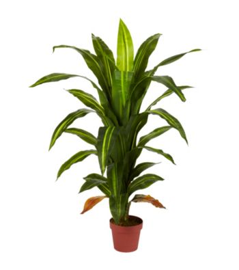 Nearly Natural® 4' Dracaena Silk Plant (Real Touch)