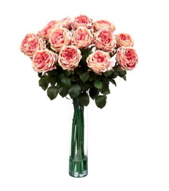 Nearly Natural® Fancy Rose Silk Flower Arrangement