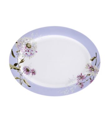 Mikasa® Silk Floral Lavender Oval Platter