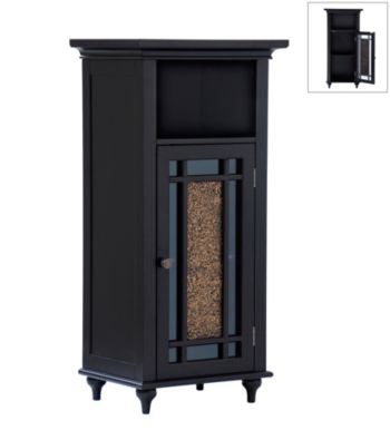 Elegant Home Fashions® Windsor Floor Cabinet - 1 Door/1 Drawer - Dark Espresso