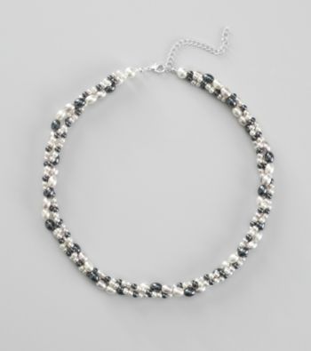 Studio Works® Faux Pearl Twisted Necklace