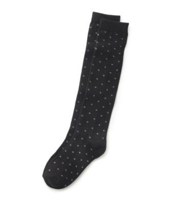 Relativity® Pin Dot Knee-Hi Sock
