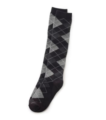 Relativity® Argyle Knee-High Sock