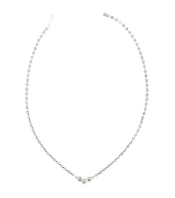 BT-Jeweled Crystal Tiff Necklace