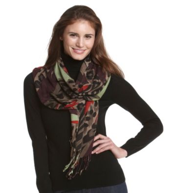 Cejon® Multicolored Animal Print Neckwrap