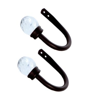 Elegant Home Fashions® Set of Two Elisha Globe Holdbacks