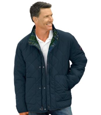 Nautica® Men's Big & Tall Reversible Quilted Jacket