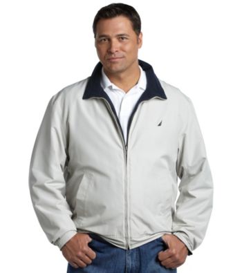 Nautica® Men's Big & Tall Reversible Microfiber Jacket