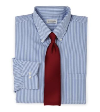 Van Heusen® Men's Big & Tall Blue Stripe Dress Shirt