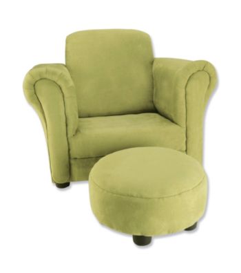 Trend Lab Club Chair - Avocado Green Ultrasuede