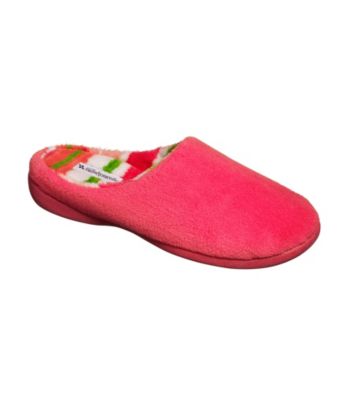 Dearfoams Plush Terry Clog Slippers