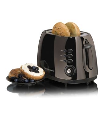 Hamilton Beach® Black Ice™ Metal Collection 2-Slice Toaster