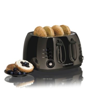 Hamilton Beach® Black Ice™ Metal Collection 4-Slice Toaster