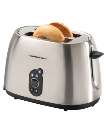 Hamilton Beach® Digital Stainless Steel 2-Slice Toaster