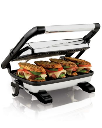 Hamilton Beach® Panini Press Gourmet Sandwich Maker