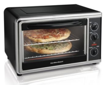 Hamilton Beach® Black Countertop Oven with Convection And Rotisserie