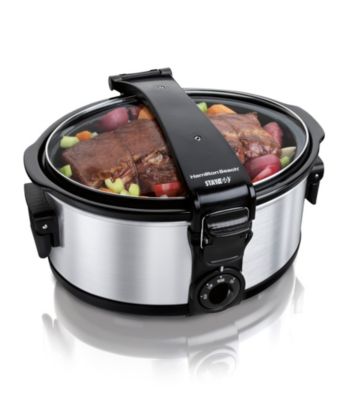 Hamilton Beach® Stay Or Go™ 6-qt. Portable Slow Cooker