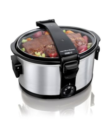Hamilton Beach® Stay Or Go™ 7-qt. Portable Slow Cooker