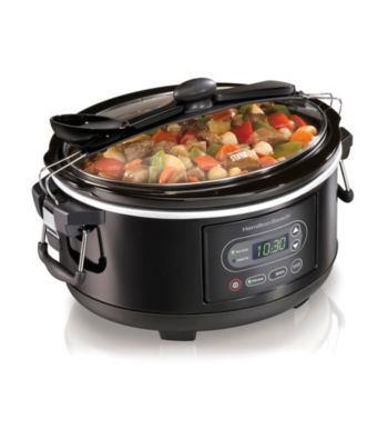 Hamilton Beach® Stay Or Go™ 5-qt Programmable Slow Cooker
