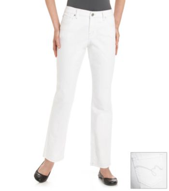 Bandolino Blu Mandi Fashion Wash White Jeans
