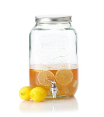 LivingQuarters Vintage Farmhouse Mason Drink Dispenser