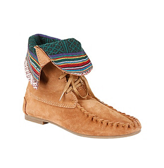 Homepage  shoes  steve madden tblanket cuffed moccasin bootie
