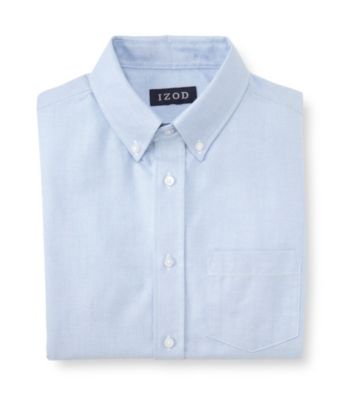 Izod® Boys' 8-20 Blue Woven Shirt