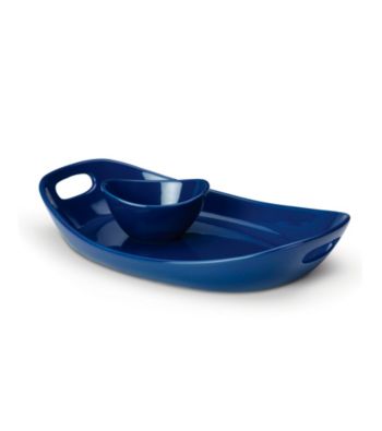 Rachael Ray® Stoneware Serving Platter And Dipper Bowl