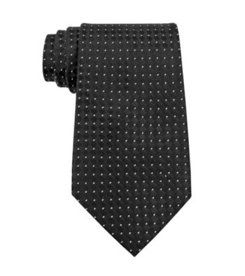 Kenneth Roberts Platinum® Men's Black Parquet Neck Tie