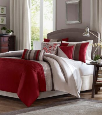 Tradewinds Red 6-pc. Duvet Set by Madison Park™