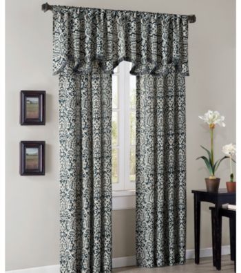 Madison Park™ Avery Stencil Damask Window Treatments